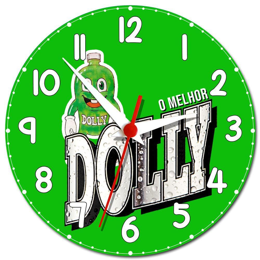 Relógio de Parede Dolly Guaraná - Dolly Decoração