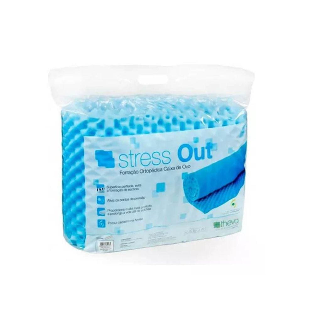 Forracao Ortopedica Stress Out Theva Caixa Ovo Solteiro S33