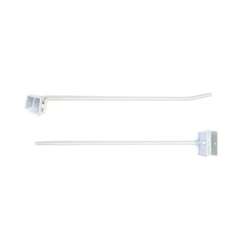 Gancheira Simples Lx 25 Cm Branco Kit 50