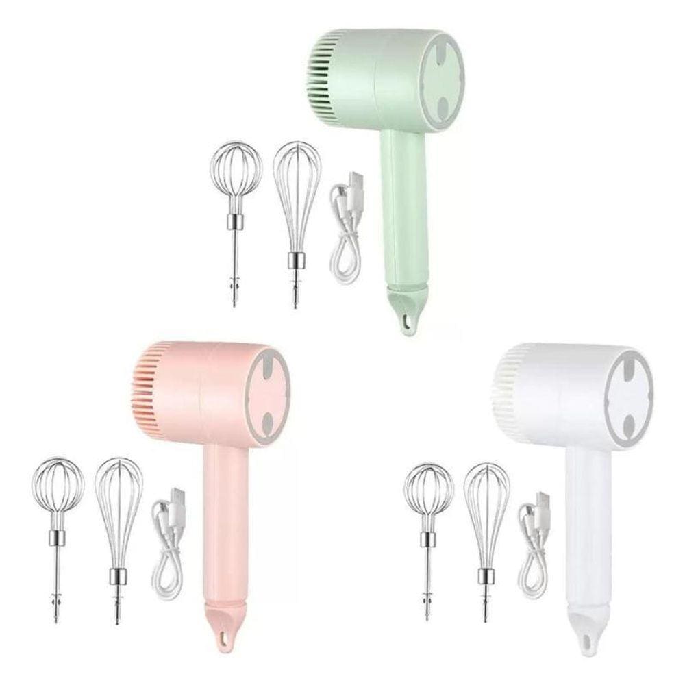 Mini Batedeira Elétrica Recarregável Portátil Mixer De Mão