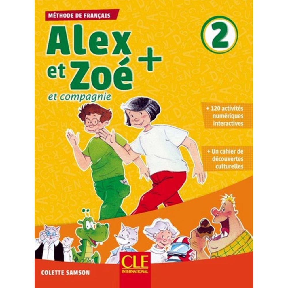 Alex Et Zoe+ 2 - Livre De L´Eleve + Cd Audio