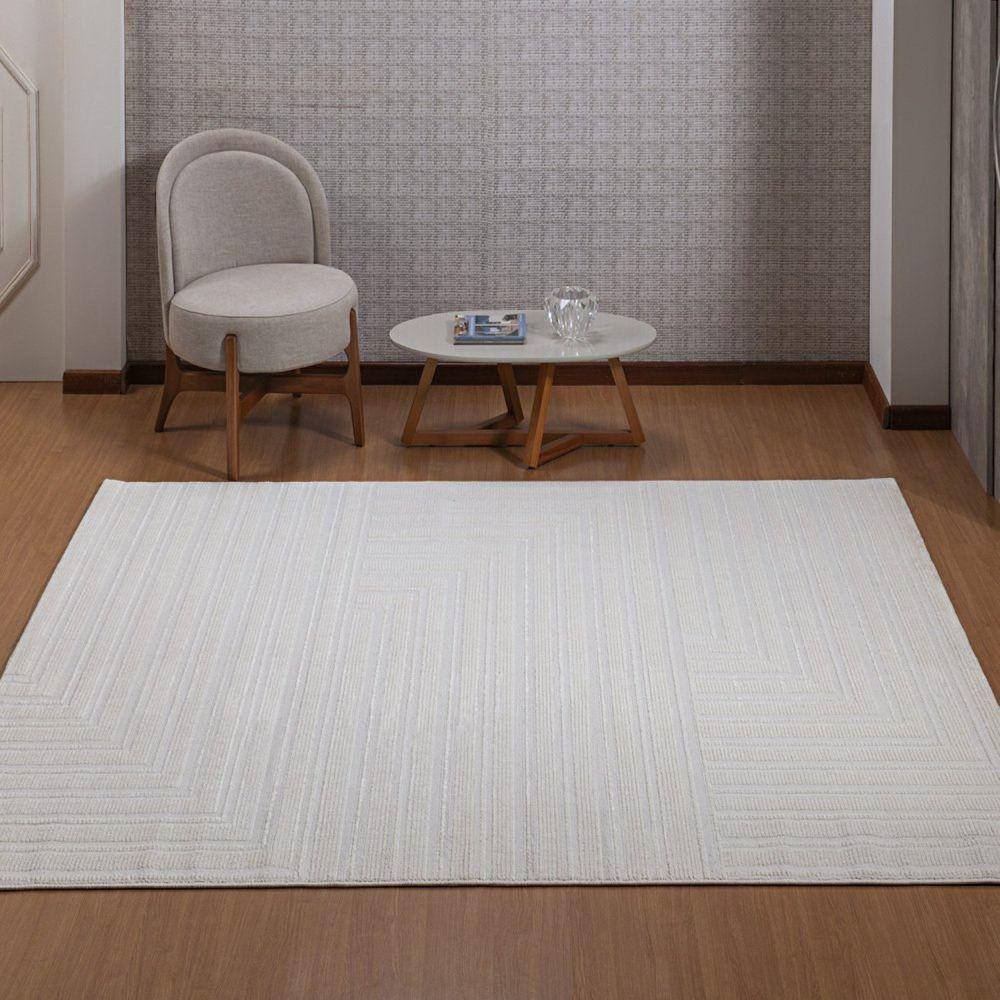 Tapete 1,00 X 1,40 Munique Cinza