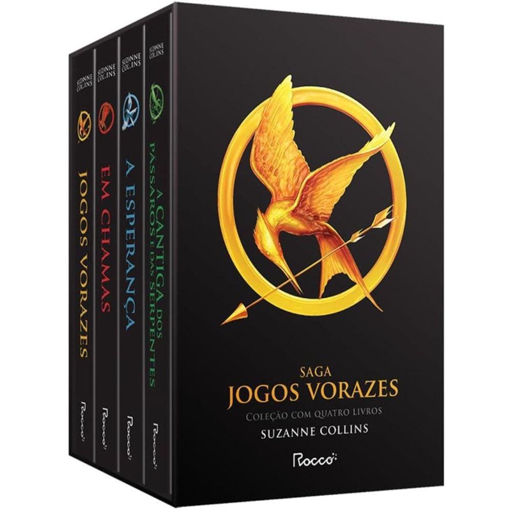 Box Completo Jogos Vorazes 4 Livros