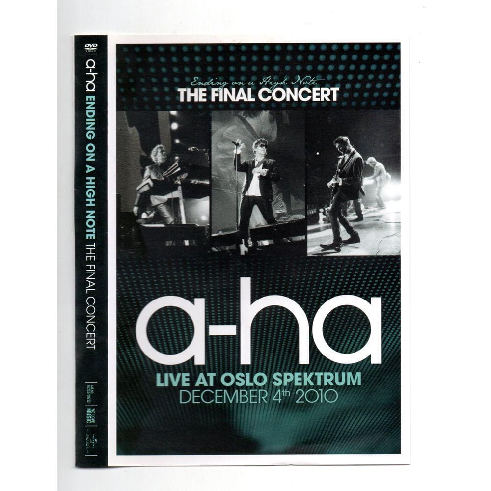 DVD A-HA Ending On A Note: The Final Concert