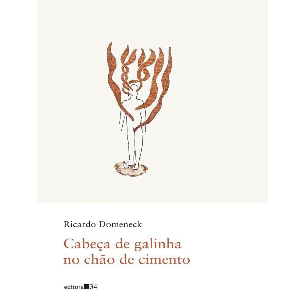 Cabeca De Galinha No Chao De Cimento