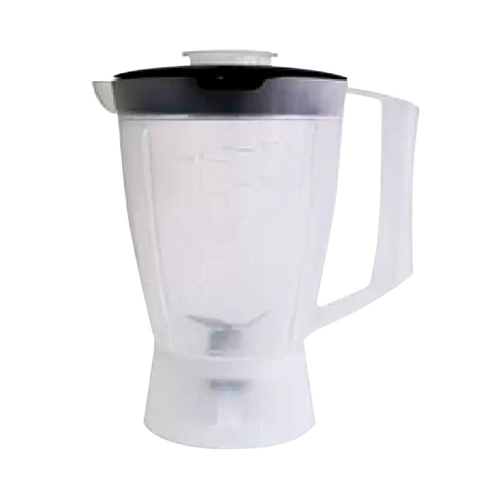 Copo Liquidificador 1,5 Litros Branco Fosco Arno Power Mix 500W Tampa Preta