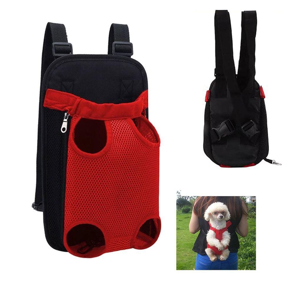 Mochila Canguro Cachorro Cao Gato Pet Animal de Estimaçao Pequeno Porte Bolsa Transporte Caminhada Ar Livre