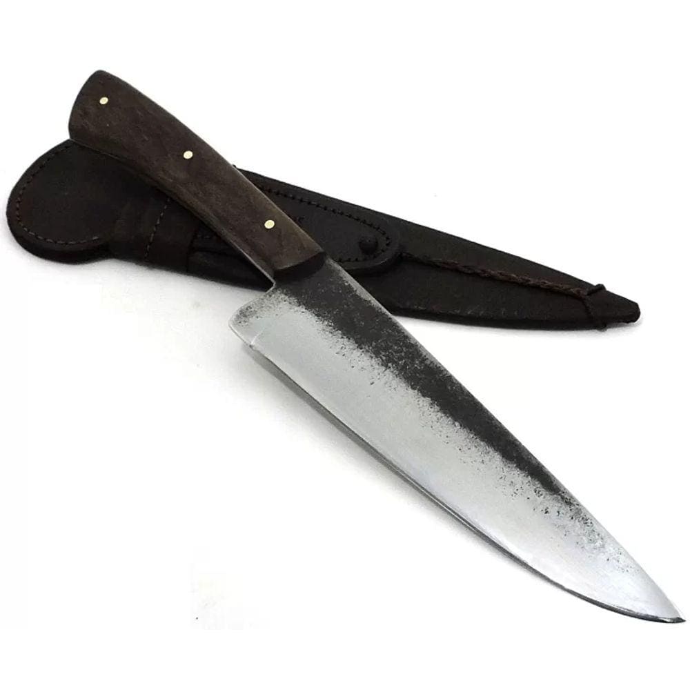 Faca Artesanal Fulltang Disco Arado - Lâm. 18 cm. c/ Bainha.
