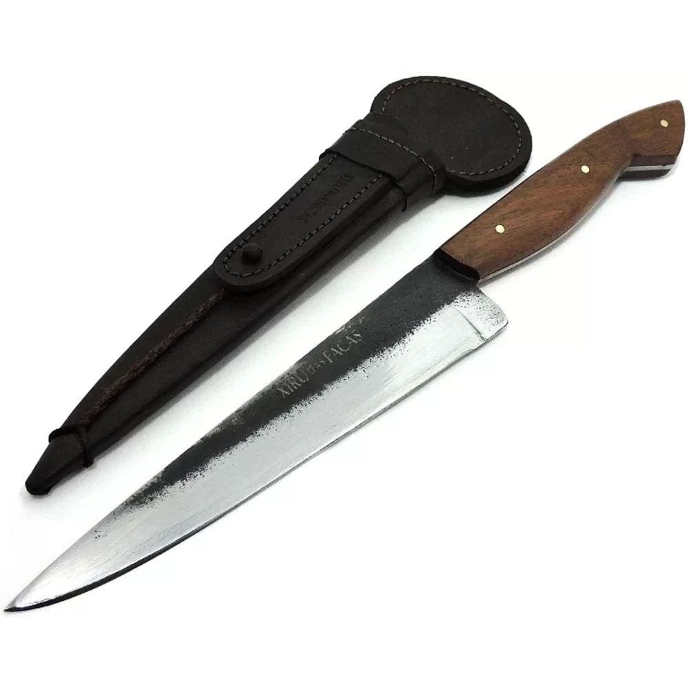 Faca Gaúcha Brut Forja Disco Arado - Lâm. 19 cm.