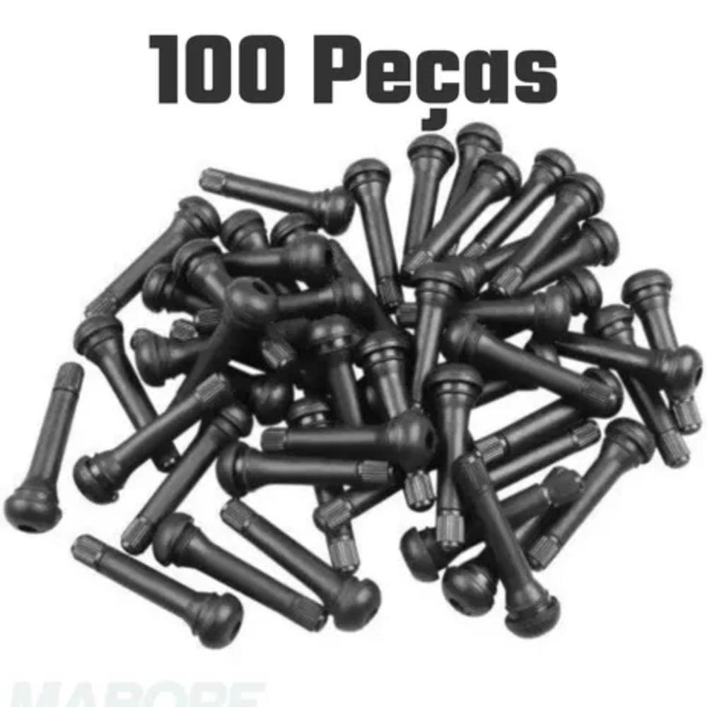 100 Valvula Pneu S/ Camara - Ref: Tr 414