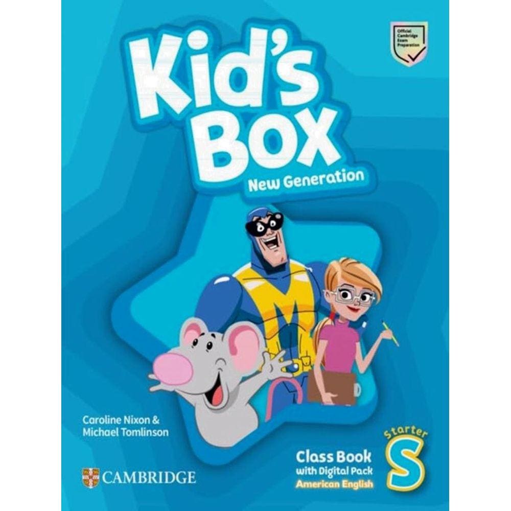 Kid´S Box New Generation Starter Class Book With Digital Pack - American English