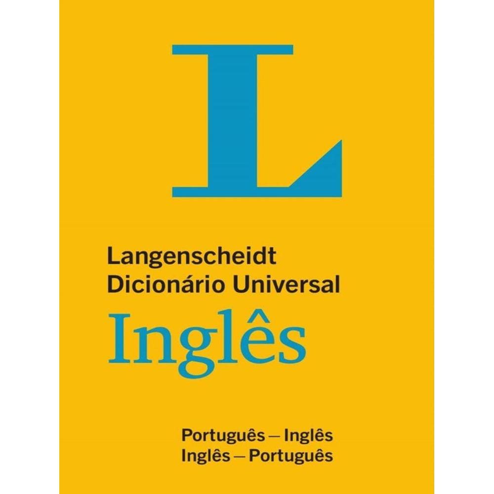 Langenscheidt Dicionario Universal Ingles (Port/Ing - Ing/Port)