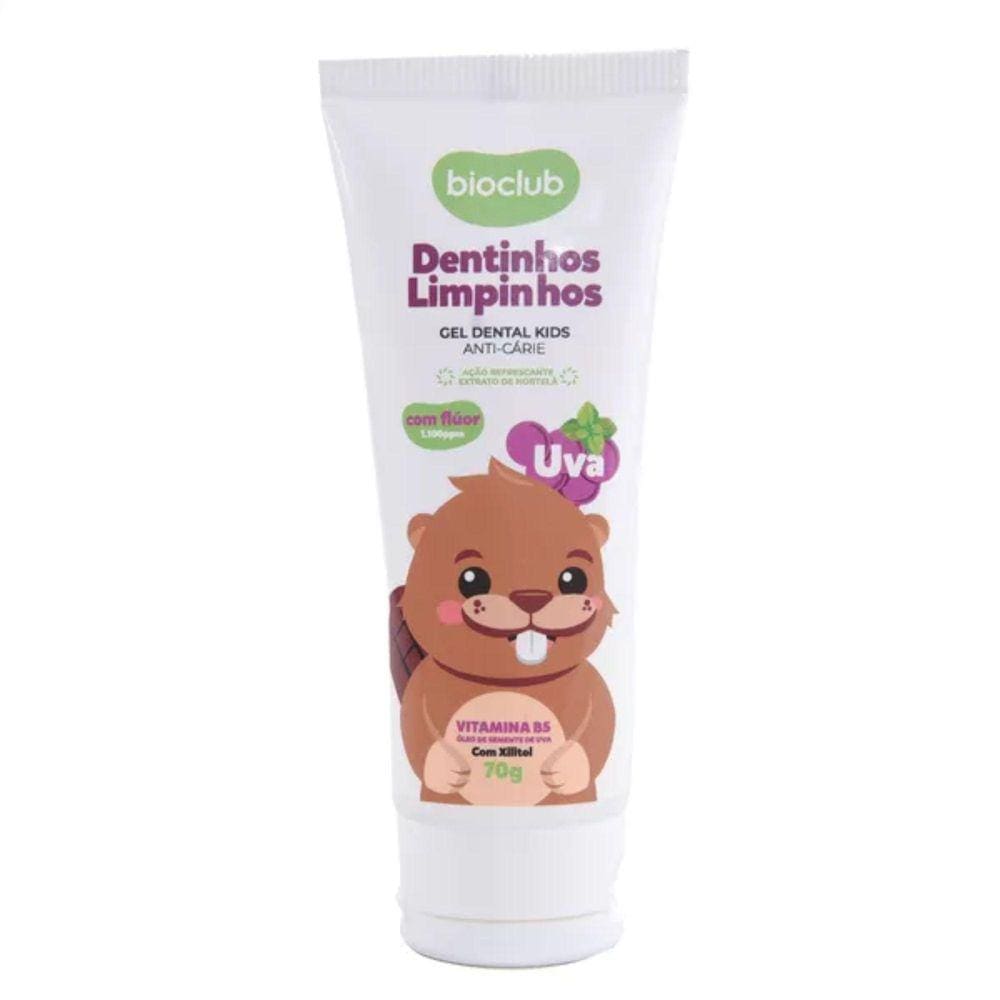 Gel Dental Infantil Uva Bioclub
