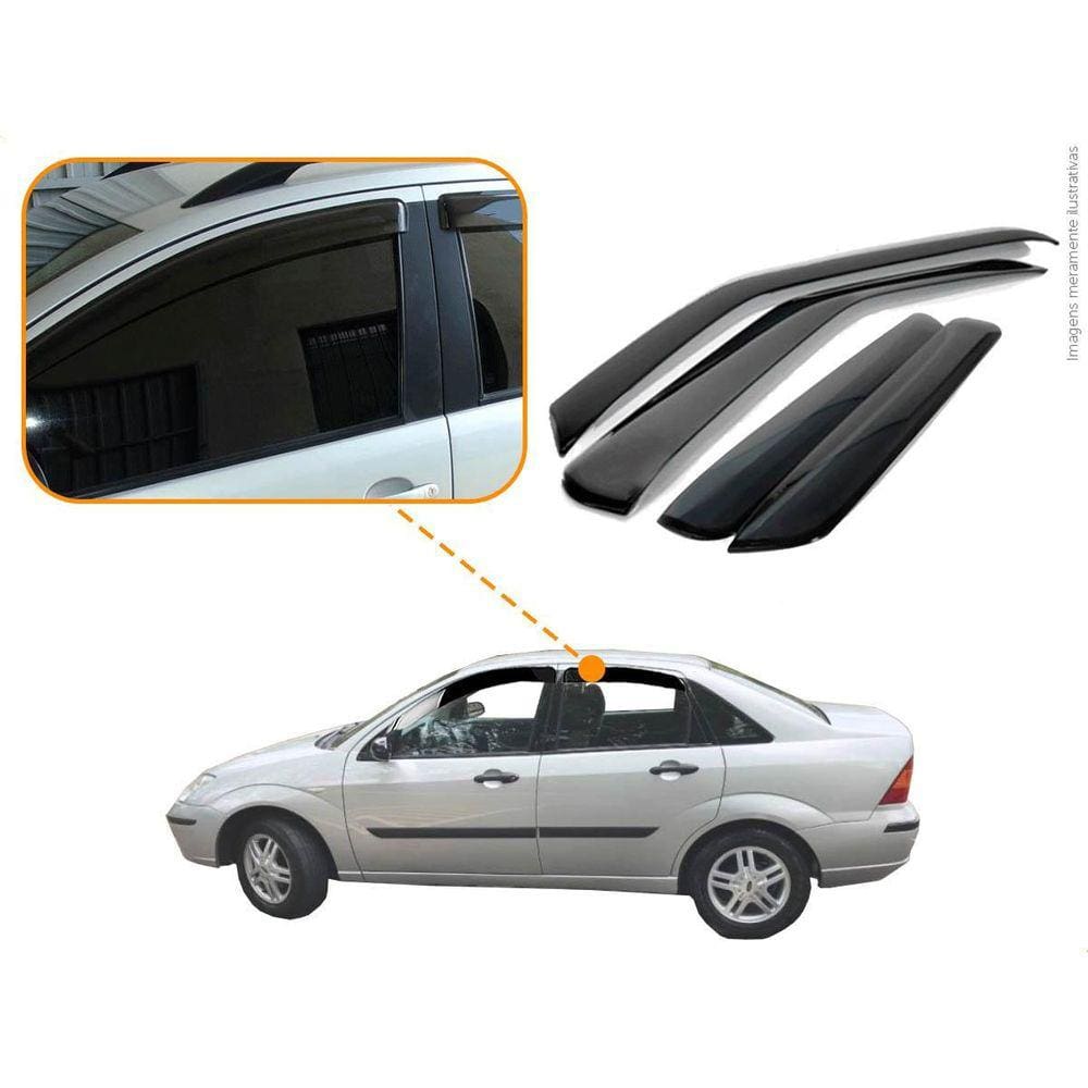 Calha Chuva Ford Focus Sedan