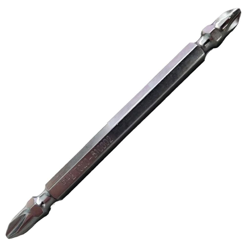 Ponteira Phillips Enc. 1/4 - Ph2 X 100Mm Dupla - K831002/Tc20 810002 - Com 2 Peças