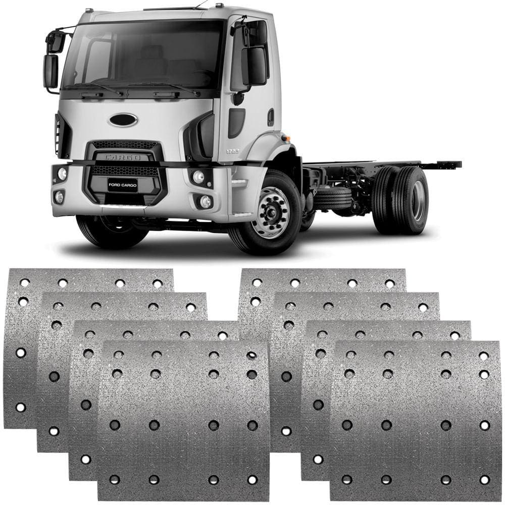 Lona Freio Tras Cargo C1723 K ISB 12 a 19 Fras-Le 4710/AF750