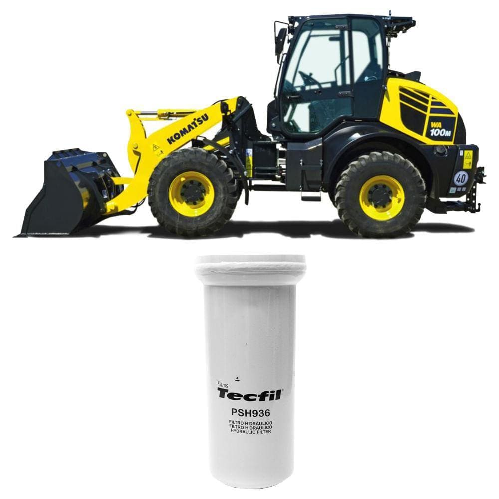 Filtro Óleo Hidráulico Komatsu WA 100-5 WA 150-5 WA200-5