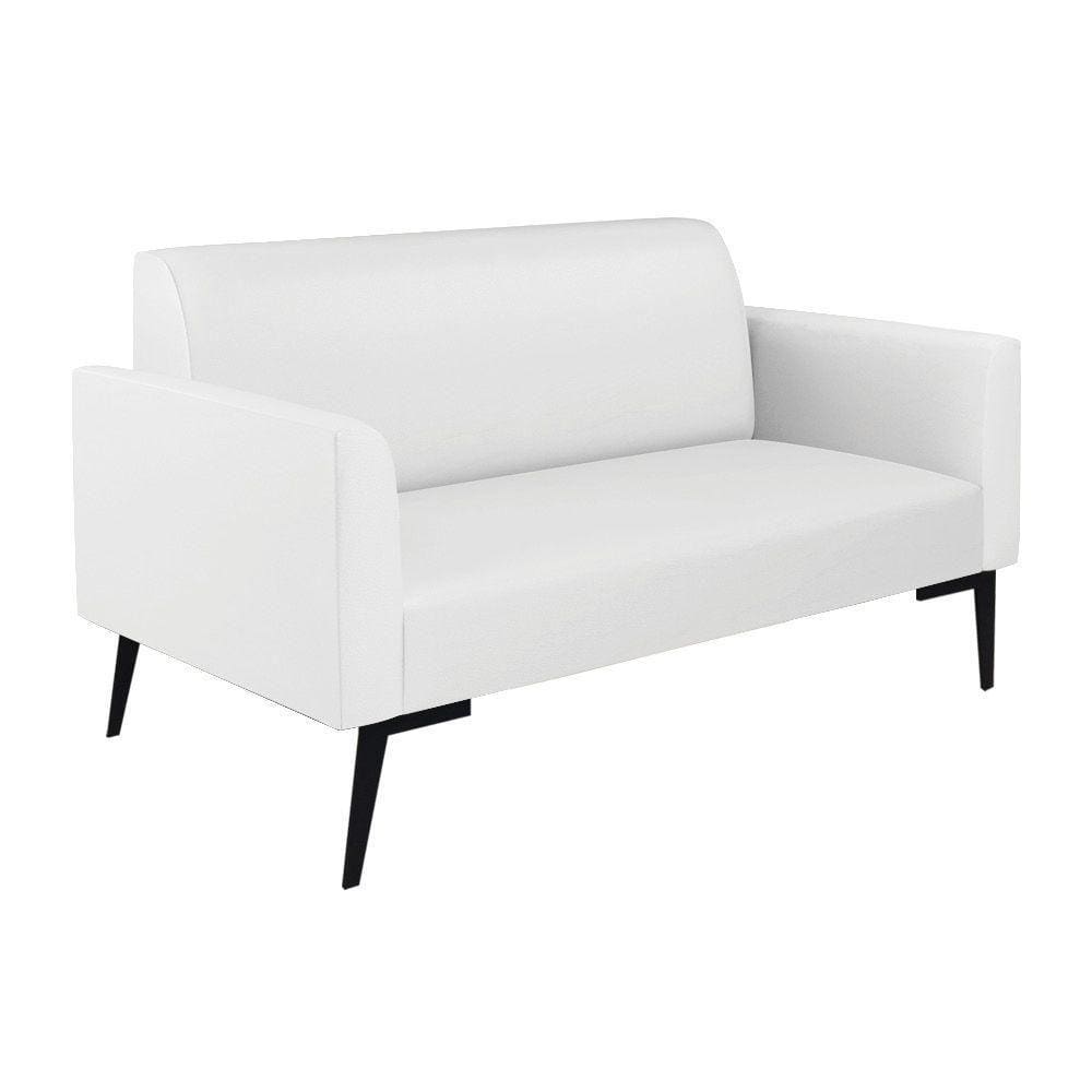 Sofá Namoradeira Pés Villach Marisa Corino D03 - D\\`rossi Cor Branco