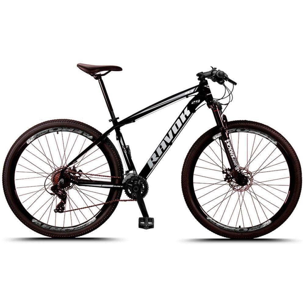 Bicicleta Mountain Bike 21 Velocidades Alavanca Alumínio Cinza Quadro 21\"