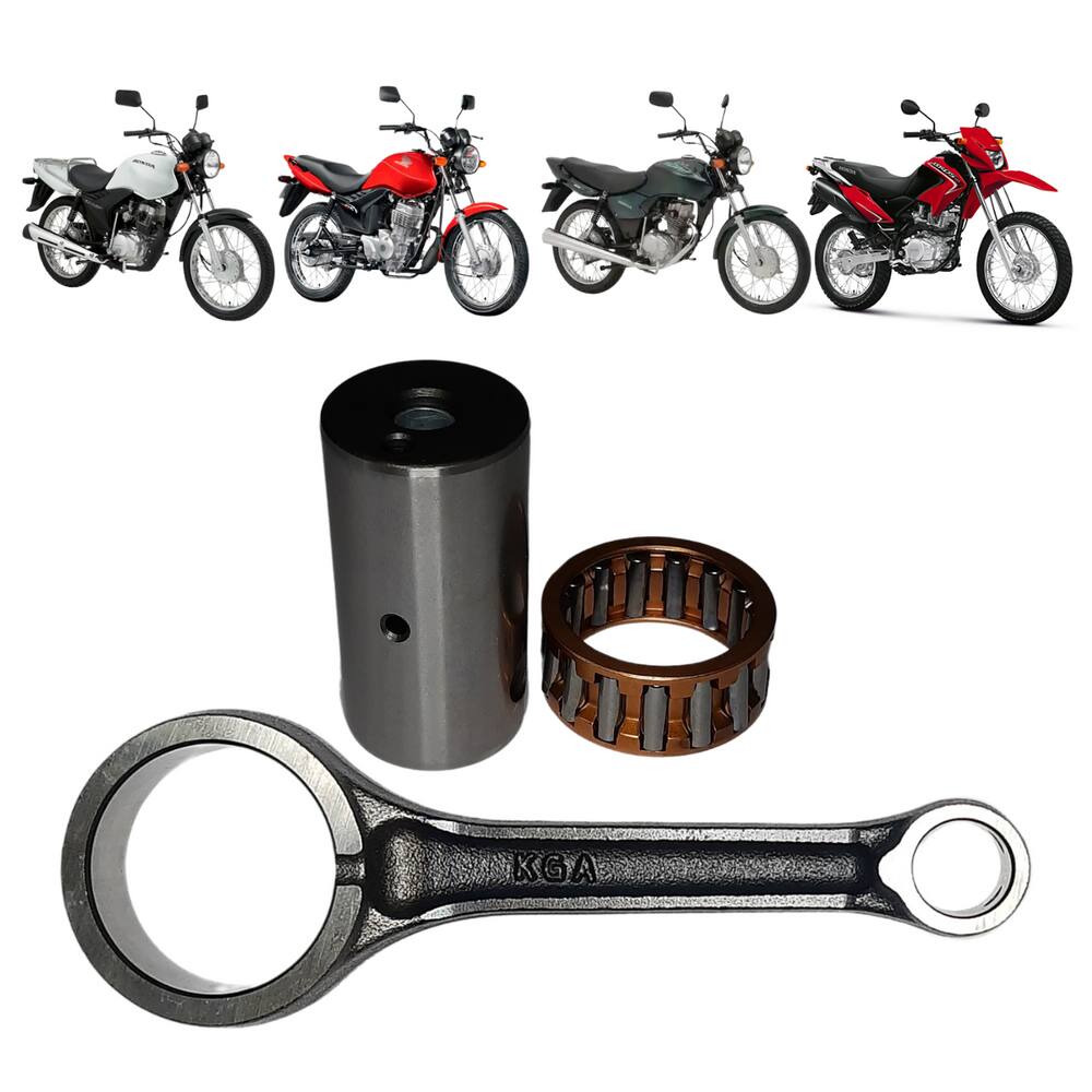Kit Biela Com Rolamento Honda CG Titan 125 2002 A 2004 Mahle