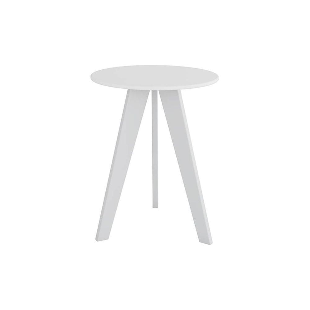 Mesa Multiuso Juvenil Retrô 7103 Branco Brilho - Peroba