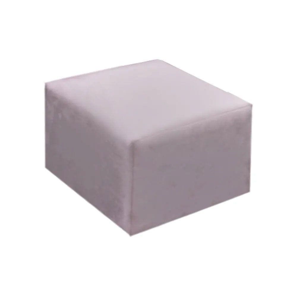 Puff Ternura Veludo Speciale Home Coral