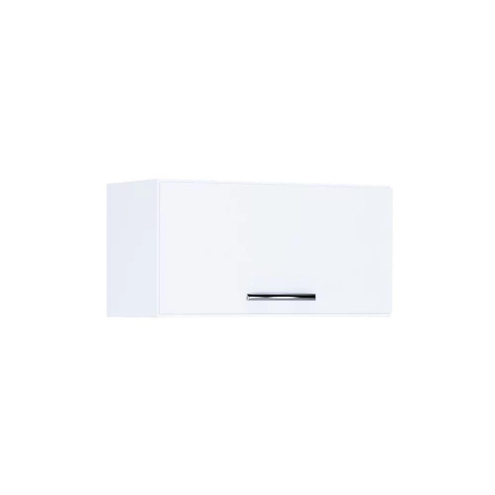 Armário Aéreo De Cozinha Para Geladeira 60 Cm Maitê Branco - Pallazio