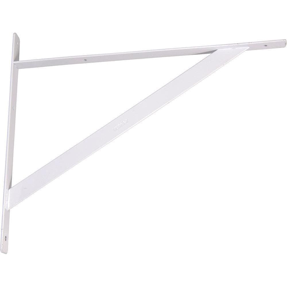 Cantoneira Metálica 40Cm Branca Reforçada - Vonder