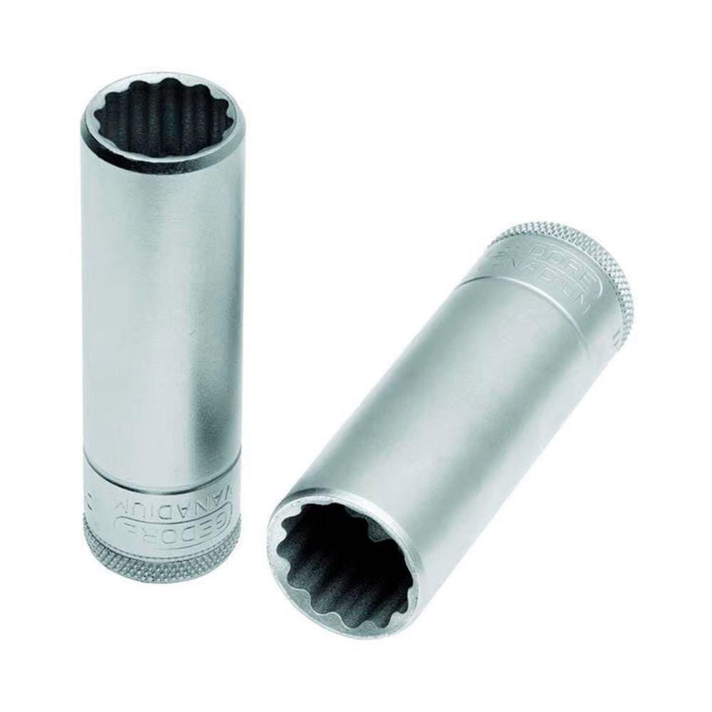 Soquete Estriado Longo 21 MM Encaixe de 1/2" - Gedore 015709