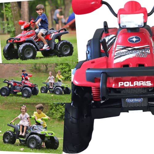 Perego Polaris Sportsman 700 Kids Atv Quadriciclo Peg-Perego