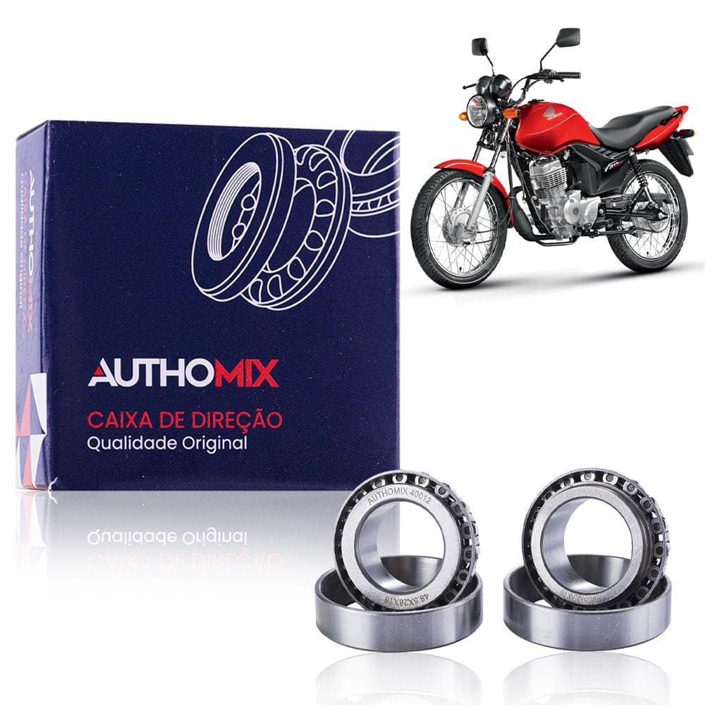 Caixa De Direção Cônica Authomix Honda CG 125 Fan / Cargo