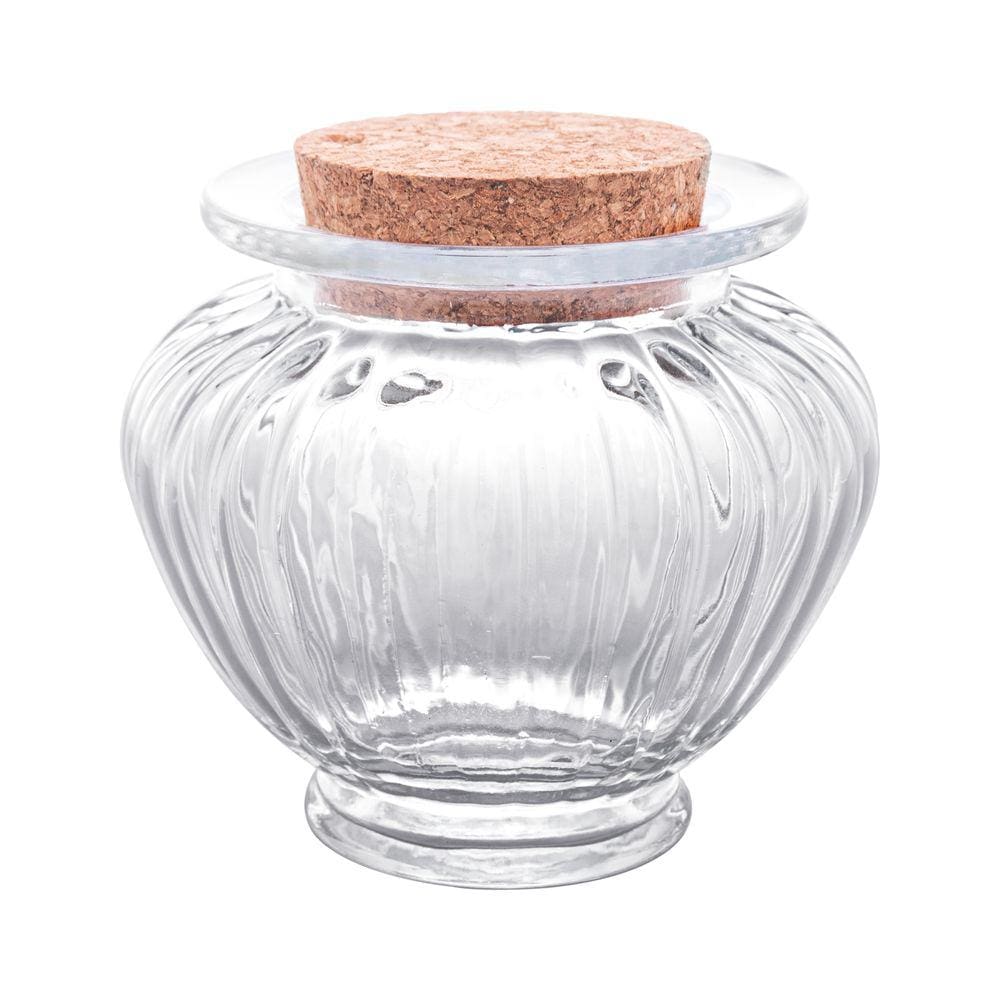 Pote de Vidro com Tampa  de Rolha Classic 300 ml - Lyor