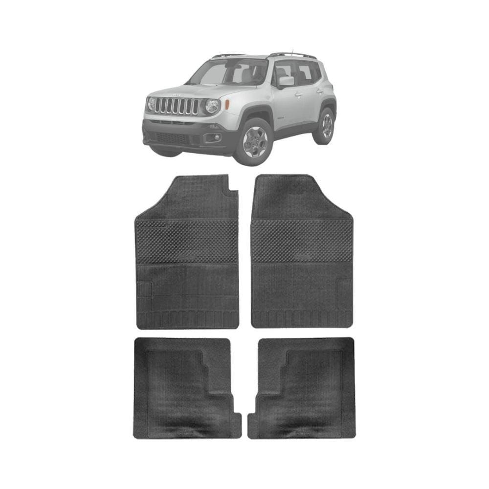 Jogo de Tapetes Automotivos Stratus BRB Jeep Renegade 2015+