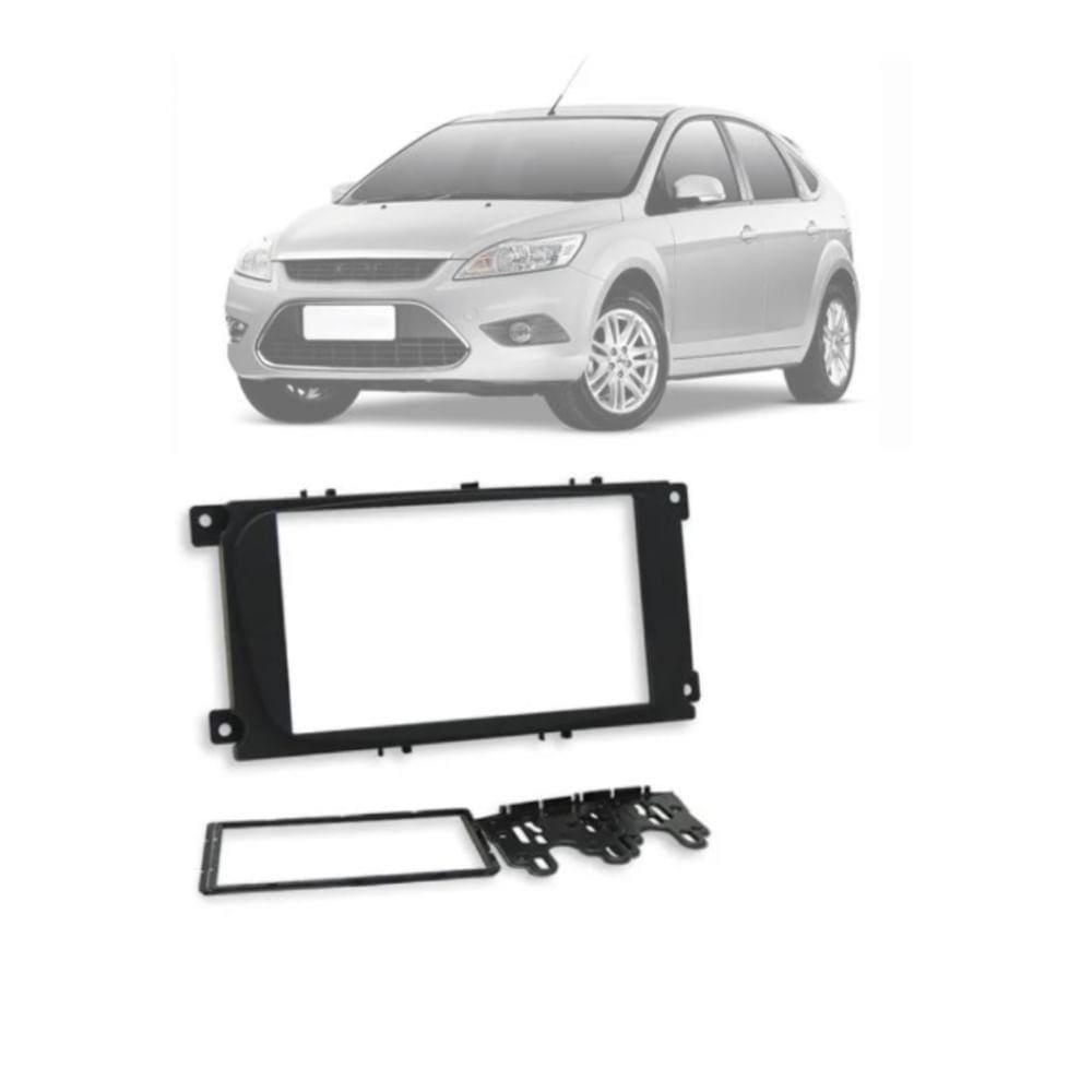 Moldura Fiamon 2 Din 2855 Ford Focus de 2009 até 2013