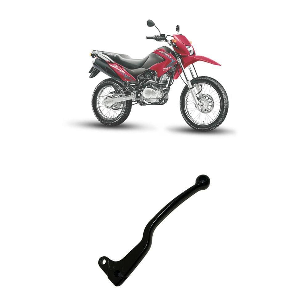 Manete Freio Longo Preto Cometa Honda NXR 150 Bros 2003-2010
