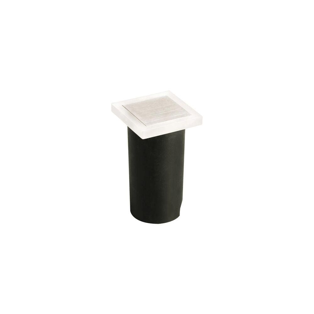 Luminária de Piso Balizador Sobrepor Quadrado Unique Led 1W 3000K Bivolt IP67