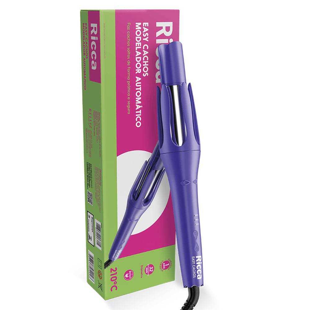 Modelador Automatico Ricca Easy Cachos Bivolt 210°C