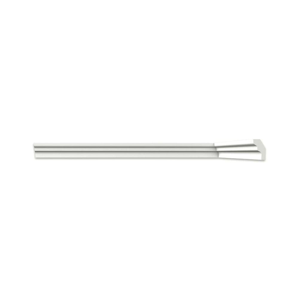 Roda Teto Perfil de Poliestireno S25 HomEstar - caixa com 6 m - Branco