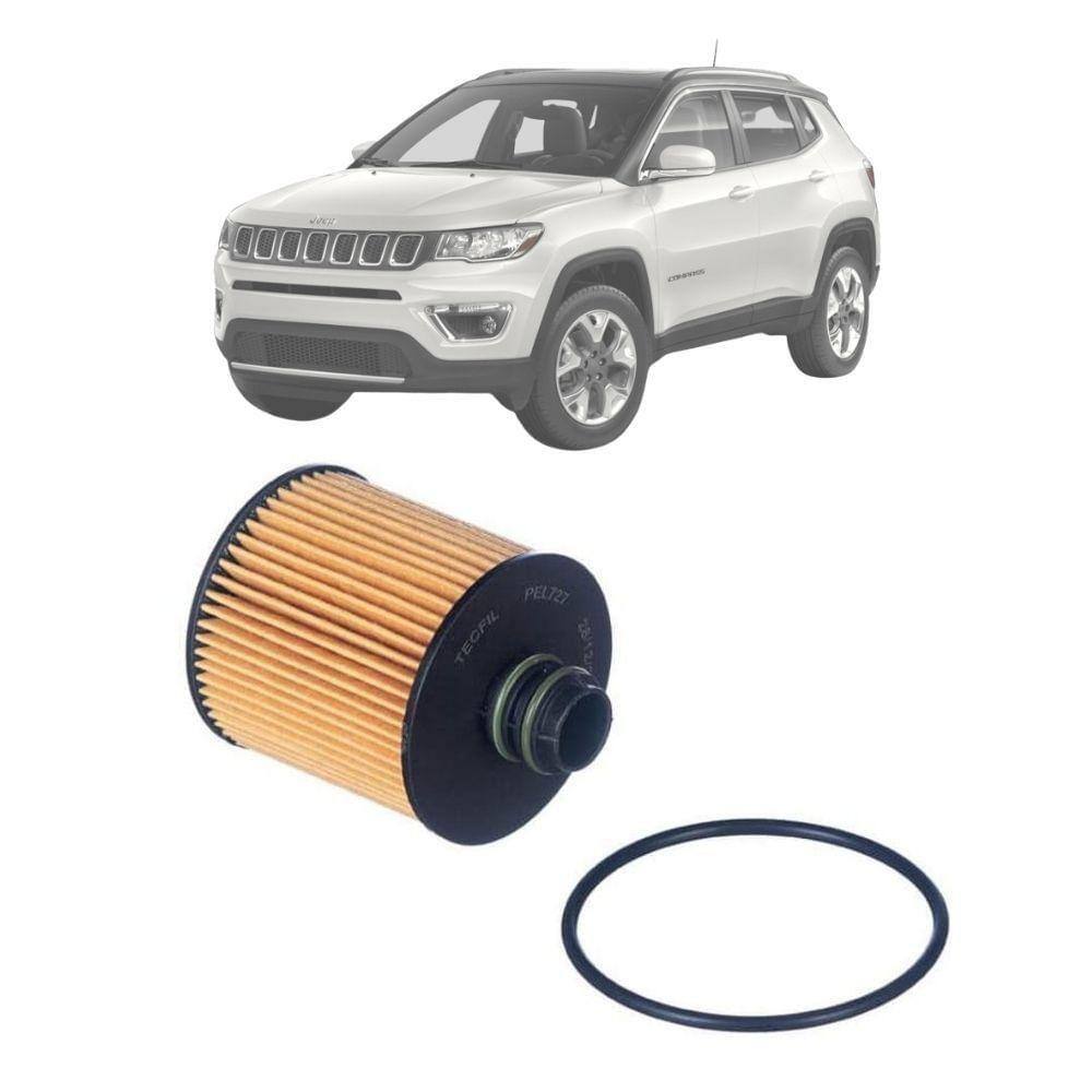 Filtro de óleo Tecfil Jeep Compass de 2016 até 2020