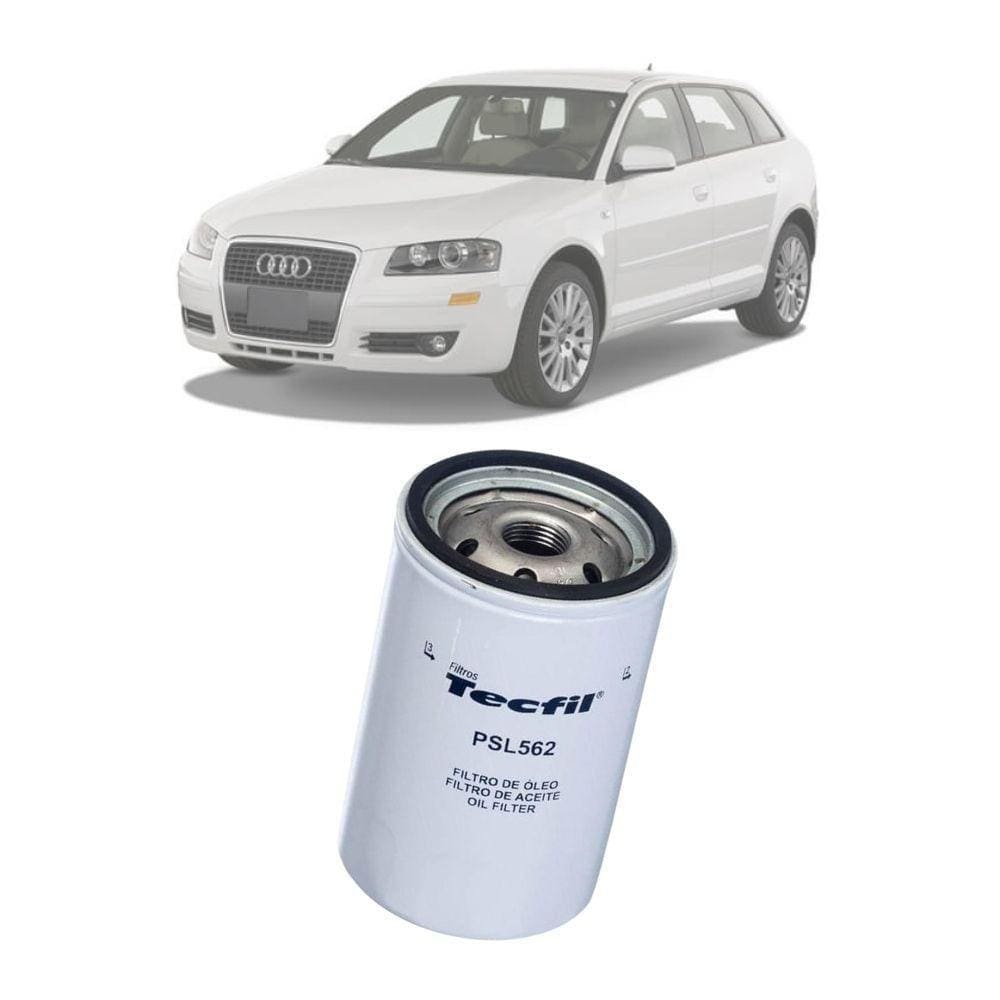 Filtro de óleo Tecfil Audi A3 de 1997 até 2006