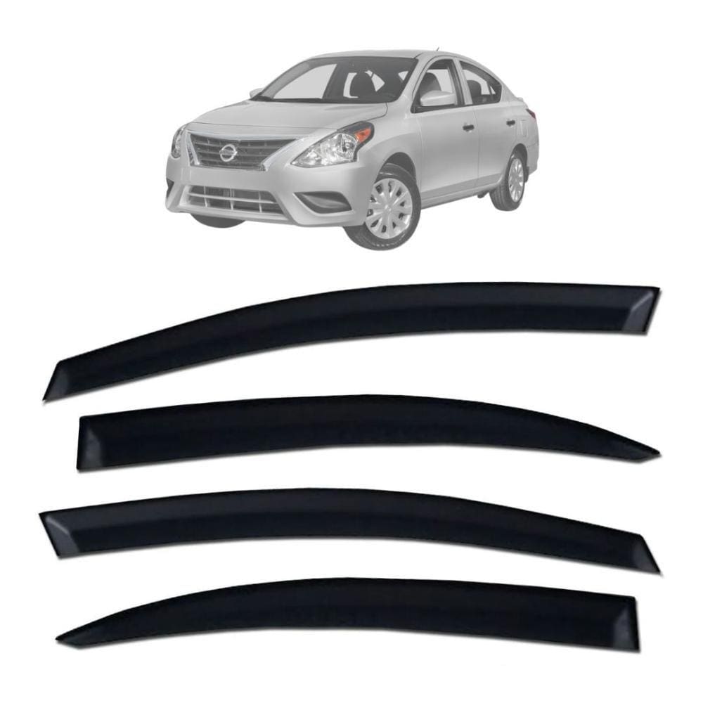 Calha de Chuva Fumê Tg Poli Nissan Versa 2011 até 2020