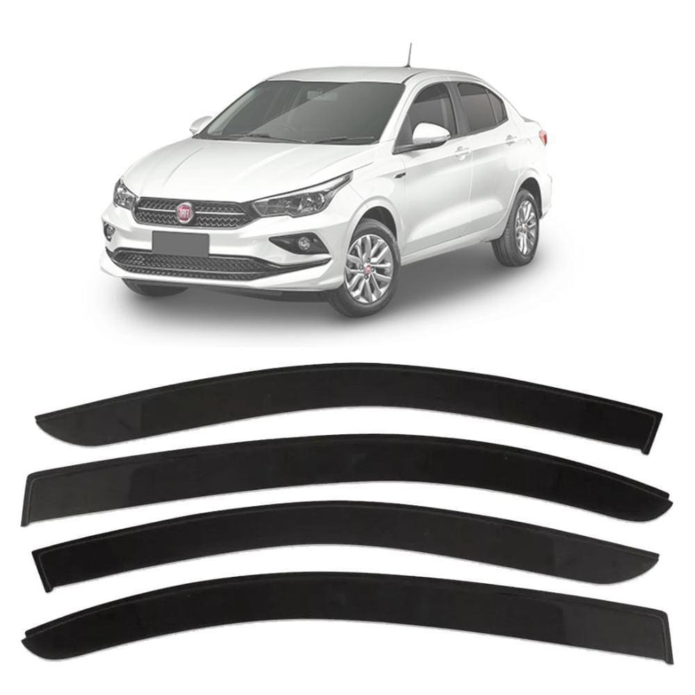 Calha de Chuva TG Poli Fiat Cronos 2018 4 Portas