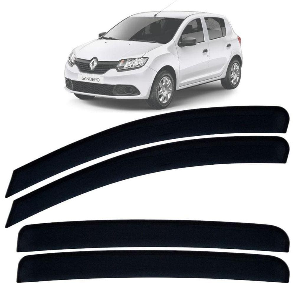 Calha de Chuva TG Poli Renault Sandero 15/18 4 Portas