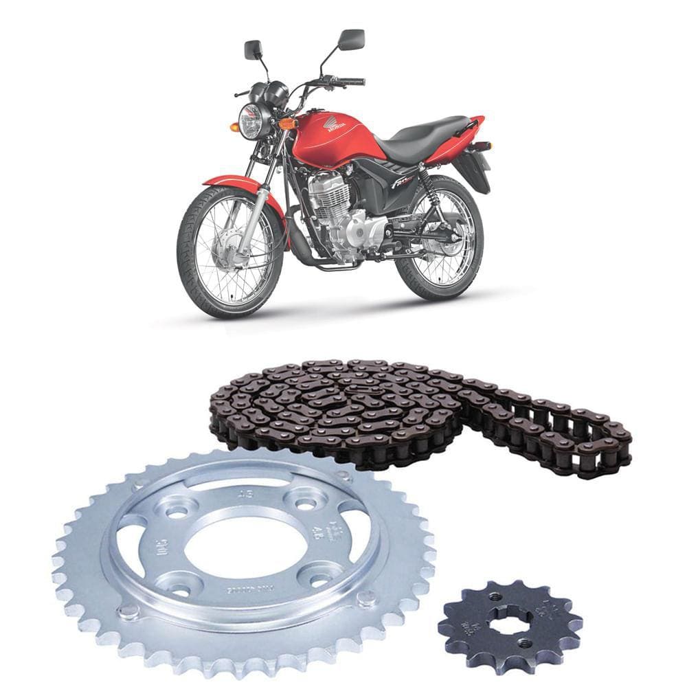 Kit Relação Transmissão Cofap Honda CG 125 Fan 2009-2014