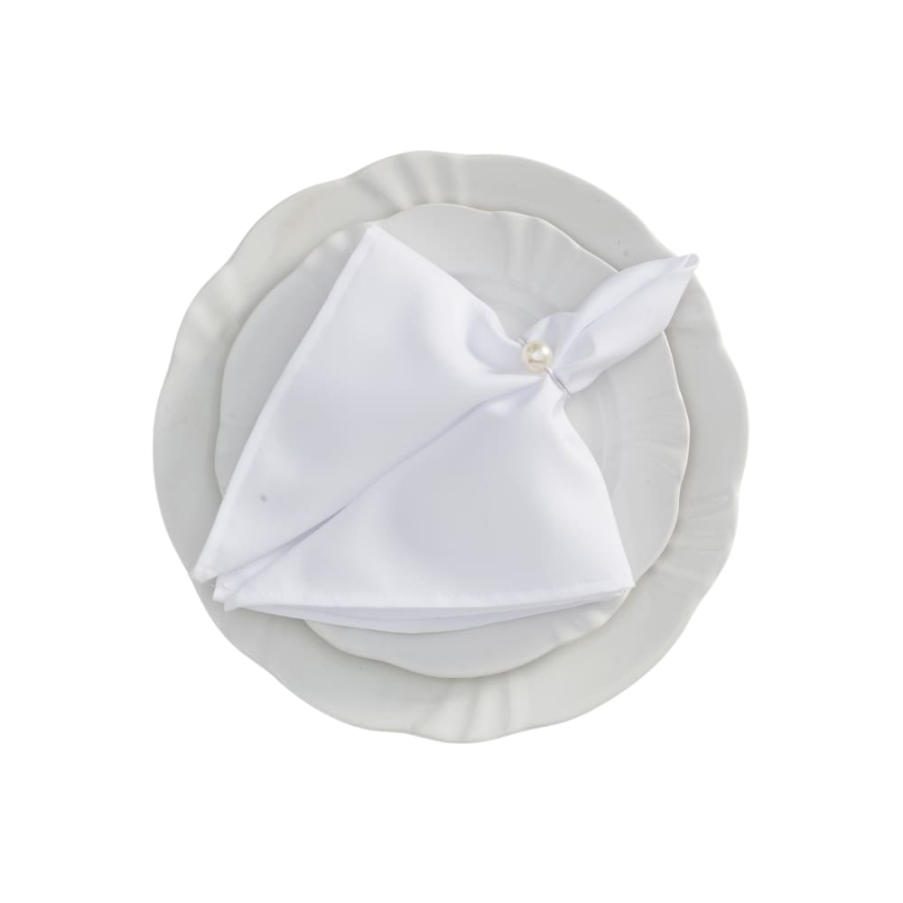 Kit Guardanapos Básico 2 Peças Tecido Oxford 35 x 35cm