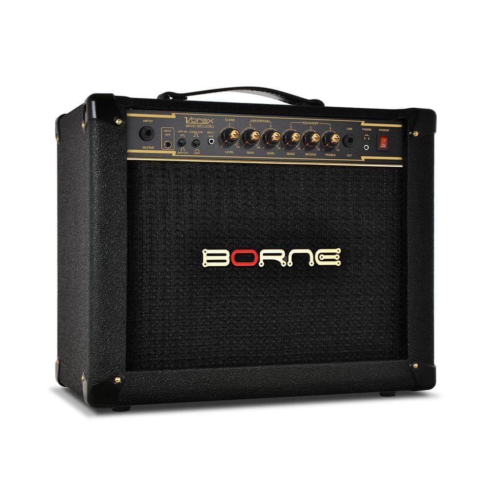 Cubo Amplificador Guitarra BORNE Vorax 840 Preto 40W