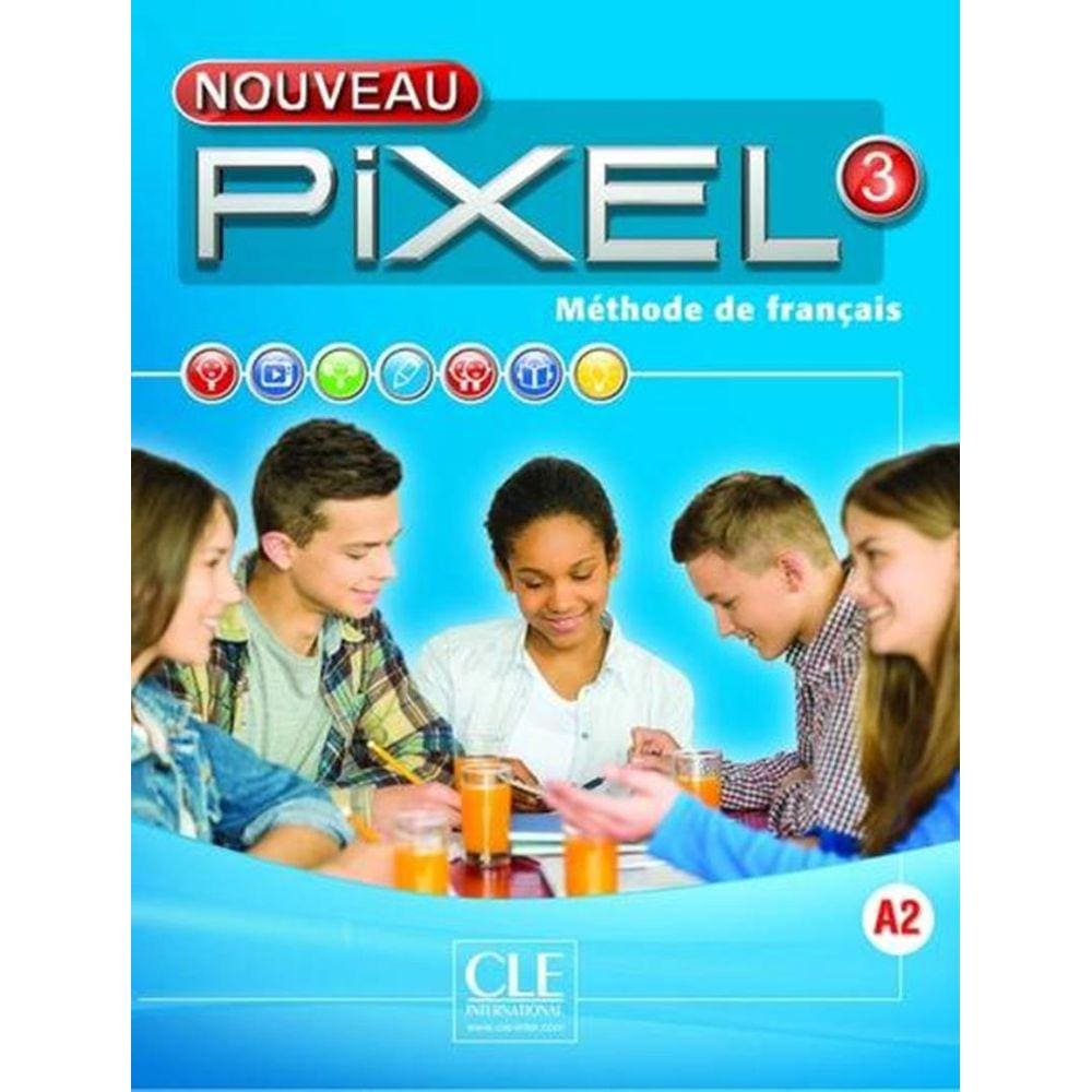 Nouveau Pixel 3 - Livre De L´Eleve + Dvd-Rom