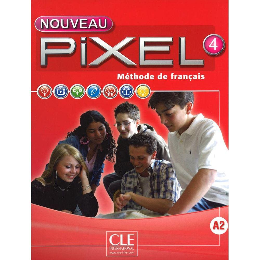 Nouveau Pixel 4 - Livre De L´Eleve + Dvd-Rom