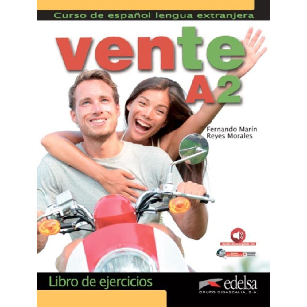 Vente A2 - Libro De Ejercicios + Audio Descargable