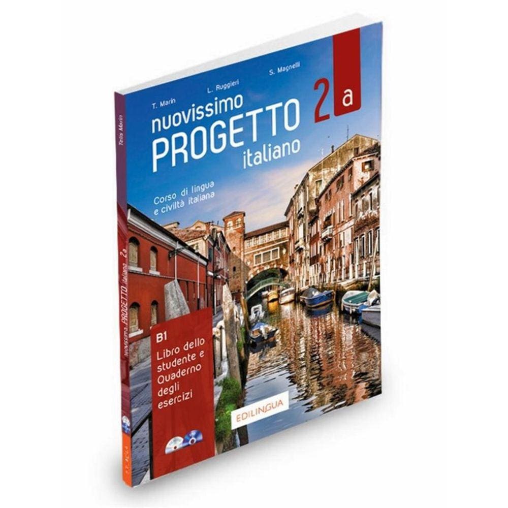 Nuovissimo Progetto Italiano 2A (B1-B2) - Libro Dello Studente + Quaderno + Esercizi Interattivi + Dvd + Cd